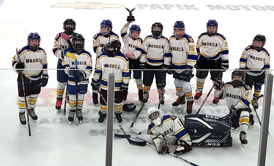 Waseca boys hockey wins first place in tournament